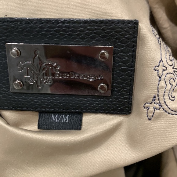 Mackage coat with leather accent detailing - Picture 6 of 11